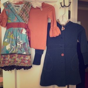 Matilda Jane You and Me Dress bundle size 4